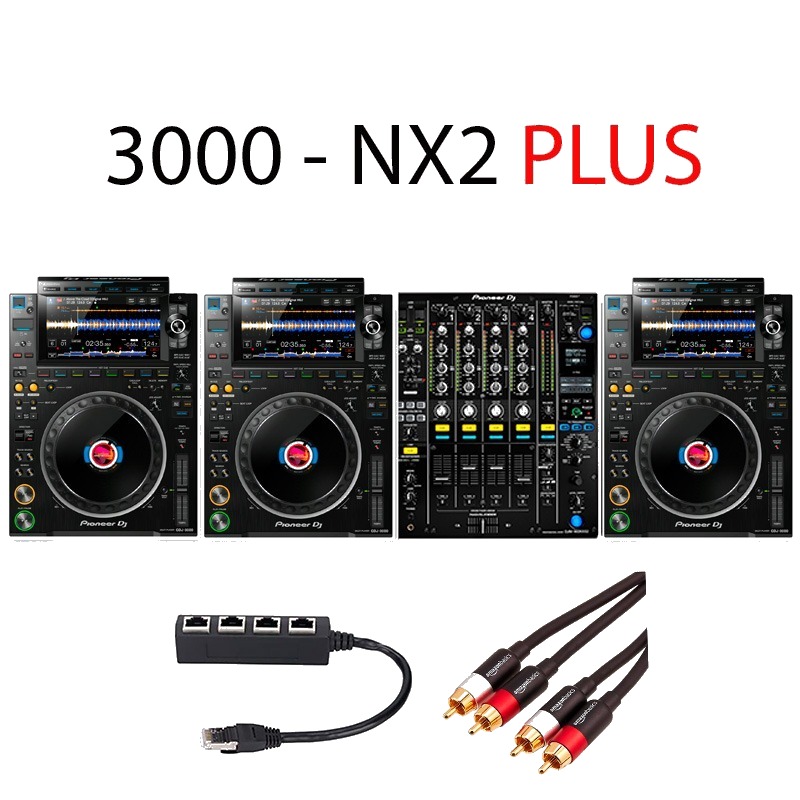 Pack DJ 3000 PLUS (DJM-900)